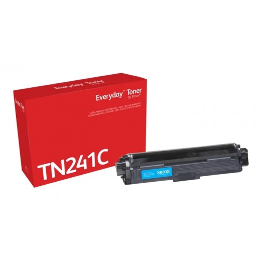Xerox Everyday Brother TN241/TN242 Cyan Cartucho de Toner Generico - Reemplaza TN241C/TN242C