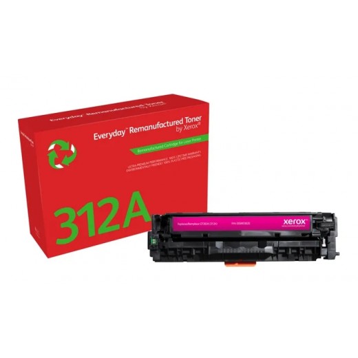 Xerox Everyday HP CF383A Magenta Cartucho de Toner Remanufacturado - Reemplaza 312A