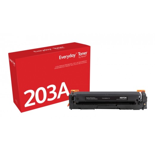 Xerox Everyday HP CF540A Negro Cartucho de Toner Generico - Reemplaza 203A