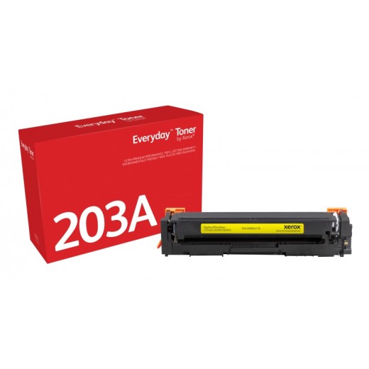 Xerox Everyday HP CF542A Amarillo Cartucho de Toner Generico - Reemplazo 203A