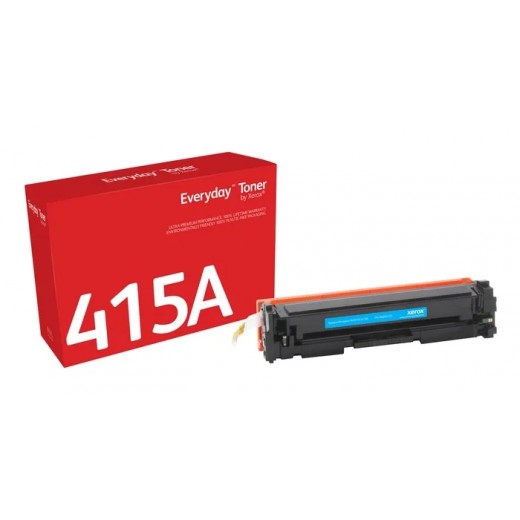 Xerox Everyday HP W2031A Cyan Cartucho de Toner Generico - Reemplaza 415A