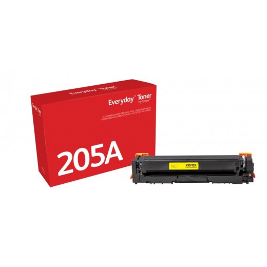 Xerox Everyday HP CF532A Amarillo Cartucho de Toner Generico - Reemplaza 205A
