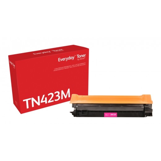 Xerox Everyday Brother TN421/TN423/TN426 Magenta Cartucho de Toner Generico - Reemplaza TN421M/TN423M/TN426M