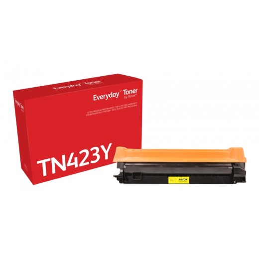 Xerox Everyday Brother TN421/TN423/TN426 Amarillo Cartucho de Toner Generico - Reemplaza TN421Y/TN423Y/TN426Y