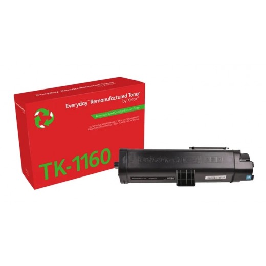 Xerox Everyday Kyocera TK1160 Negro Cartucho de Toner Remanufacturado - Reemplaza 1T02RY0NL0