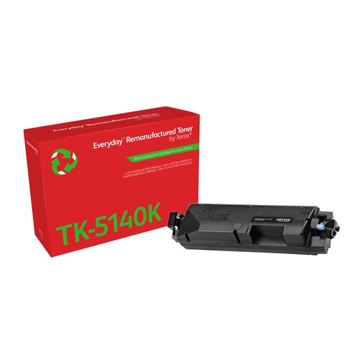 Xerox Everyday Kyocera TK5140 Negro Cartucho de Toner Remanufacturado - Reemplaza 1T02NR0NL0/TK5140K
