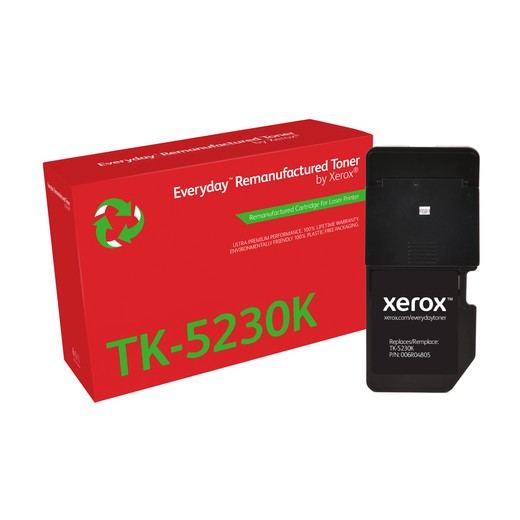 Xerox Everyday Kyocera TK5220/TK5230 Negro Cartucho de Toner Remanufacturado - Reemplaza 1T02R90NL1/1T02R90NL0/TK5220K/TK5230K