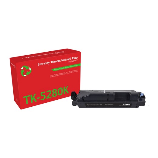 Xerox Everyday Kyocera TK5280 Negro Cartucho de Toner Remanufacturado - Reemplaza 1T02TW0NL0/TK5280K
