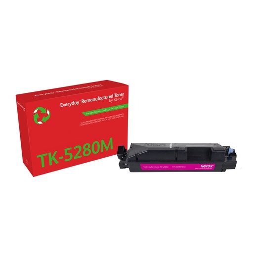 Xerox Everyday Kyocera TK5280 Magenta Cartucho de Toner Remanufacturado - Reemplaza 1T02TWBNL0/TK5280M