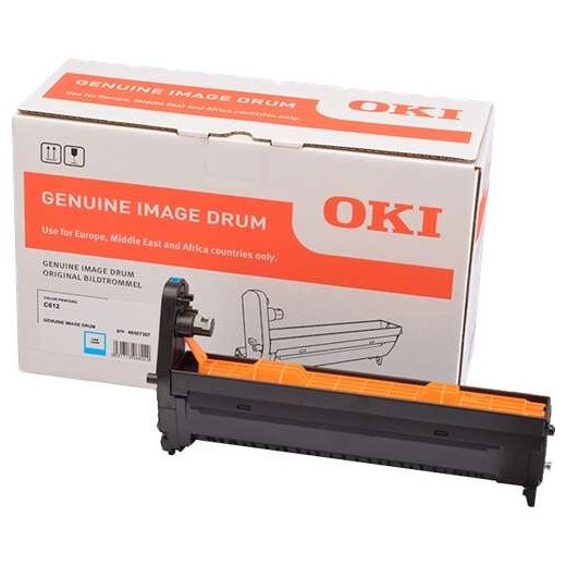 OKI C612 Cyan Tambor de Imagen Original - 46507307 (Drum)