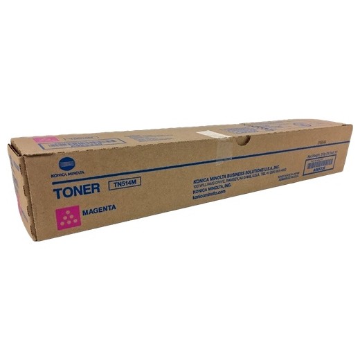 Konica Minolta TN514 Magenta Cartucho de Toner Original - A9E8350/TN514M