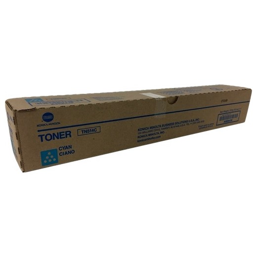 Konica Minolta TN514 Cyan Cartucho de Toner Original - A9E8450/TN514C