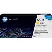 HP CE272A Amarillo Cartucho de Toner Original - 650A