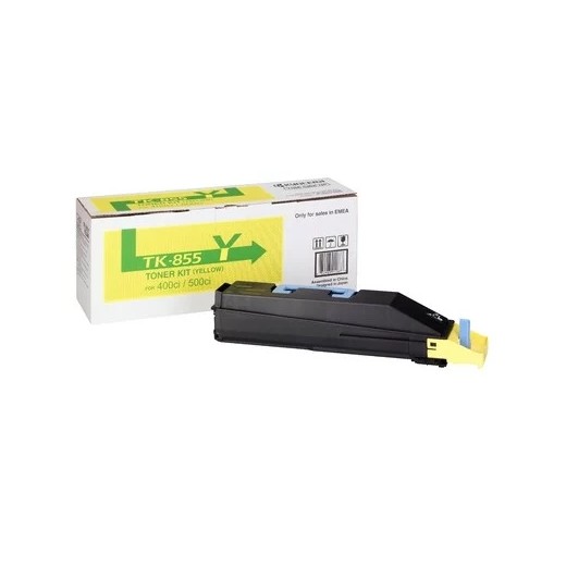 Kyocera TK855 Amarillo Cartucho de Toner Original - 1T02H7AEU0/TK855Y