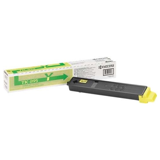 Kyocera TK895 Amarillo Cartucho de Toner Original - 1T02K0ANL0/TK895Y