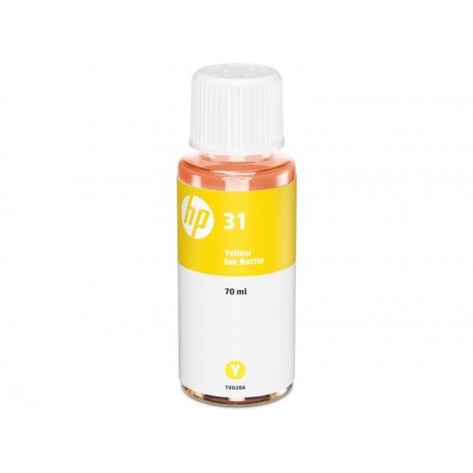 HP 31 Amarillo Botella de Tinta Original - 1VU28AE