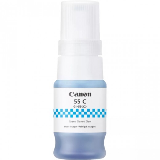 Canon GI55 Cyan Botella de Tinta Original - GI55C/6289C001