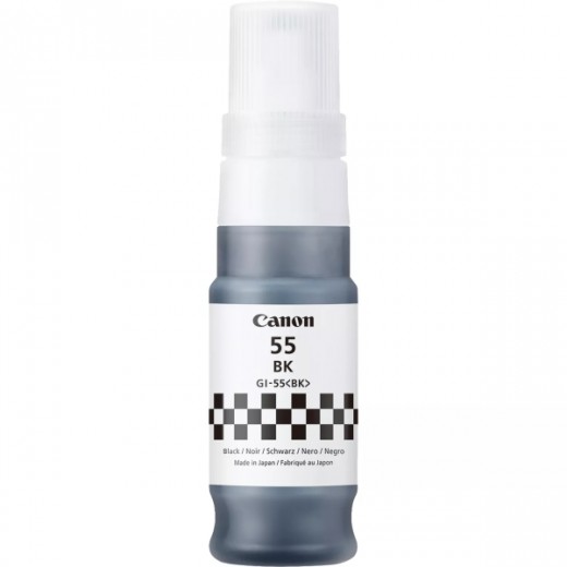 Canon GI55 Negro Botella de Tinta Original - GI55BK/6292C001