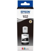 Epson 102 Negro Botella de Tinta Pigmentada Original - C13T03R140