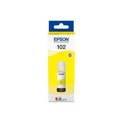 Epson 102 Amarillo Botella de Tinta Original - C13T03R440