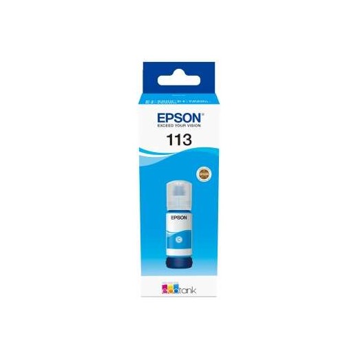 Epson 113 Cyan Botella de Tinta Pigmentada Original - C13T06B240
