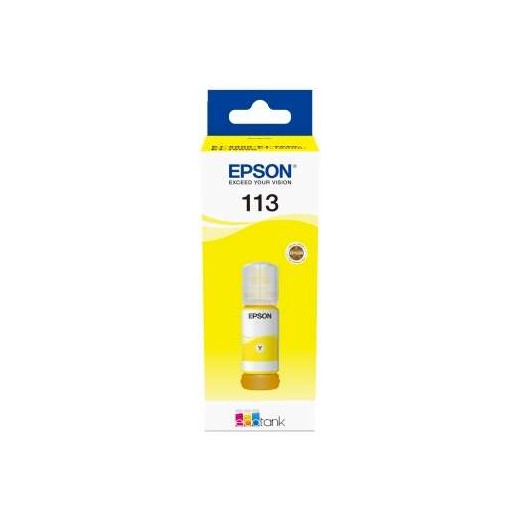 Epson 113 Amarillo Botella de Tinta Pigmentada Original - C13T06B440