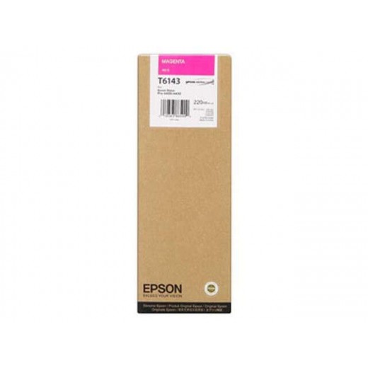 Epson T6143 Magenta Cartucho de Tinta Original - C13T614300