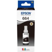 Epson T6641 Negro Botella de Tinta Original - C13T664140