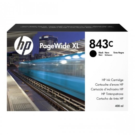 HP 843C XL Negro Cartucho de Tinta Original - C1Q65A