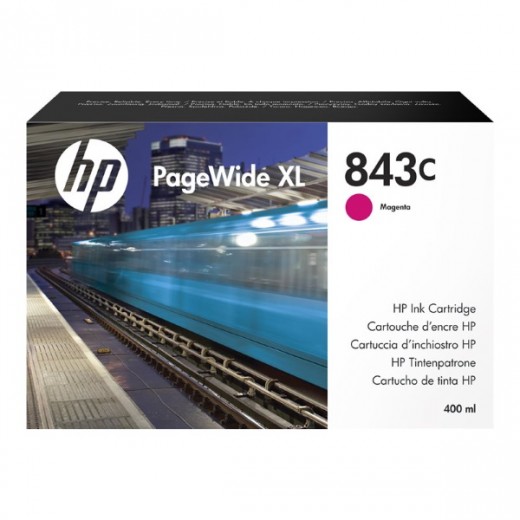 HP 843C XL Magenta Cartucho de Tinta Original - C1Q67A
