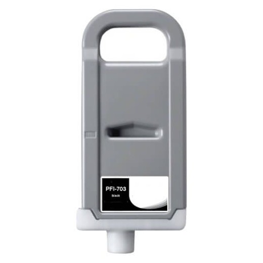 Canon PFI703/PFI303 Negro Cartucho de Tinta Pigmentada Generico - Reemplaza 2963B001/2958B001