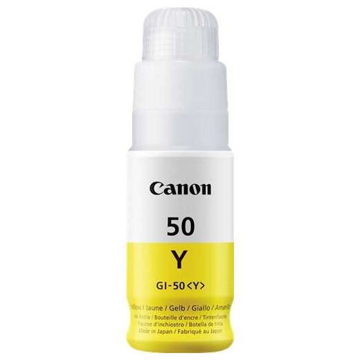 Canon GI50 Amarillo Botella de Tinta Original - GI50Y/3405C001