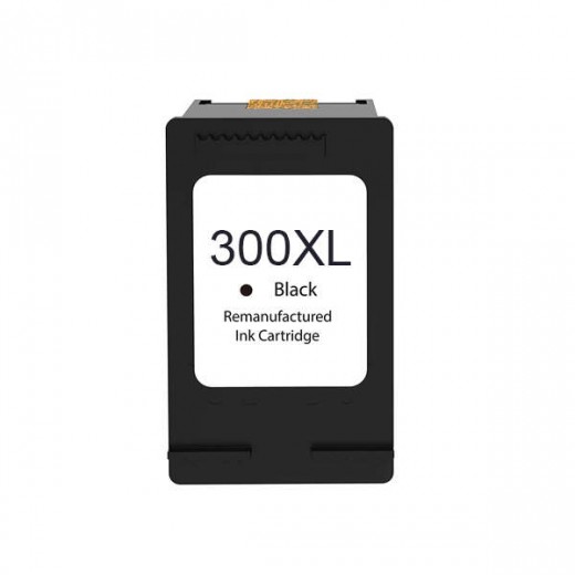 HP 300XL Negro Cartucho de Tinta Remanufacturado - Reemplaza CC641EE/CC640EE