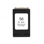 HP 56 Negro Cartucho de Tinta Remanufacturado - Reemplaza C6656AE/C6656GE