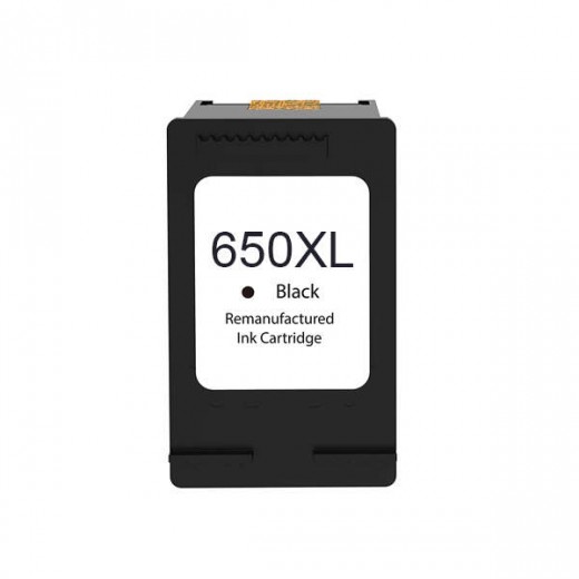HP 650XL Negro Cartucho de Tinta Remanufacturado - Reemplaza CZ101AE