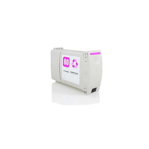 HP 80 Magenta Cartucho de Tinta Generico - Reemplaza C4847A