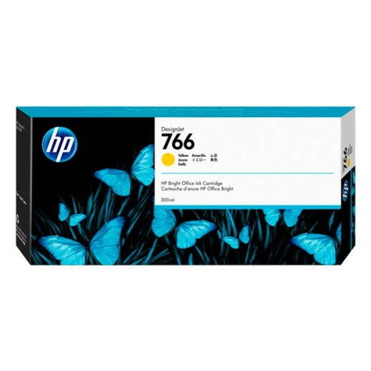 HP 766 Amarillo Cartucho de Tinta Original - P2V91A
