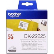 Brother DK22225 - Etiquetas Originales de TamaÃ±o personalizado - Ancho 38mm x 30