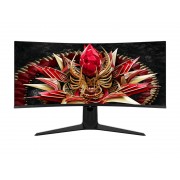 TCL 34R83Q Monitor 34" Curvo MiniLED 21:9 - Ultra WQHD - 170Hz - Respuesta 1ms - Luz Ambiental - Vesa 100x100 - Color Blanco