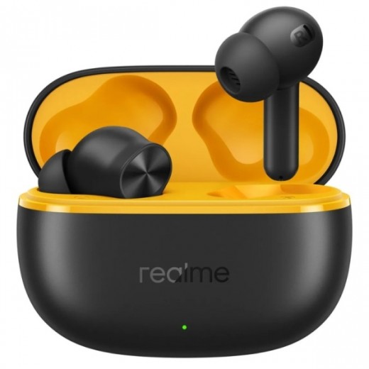 Realme Buds T200 Lite Auriculares True Wireless - Bluetooth 5.4 - 4 Microfonos - 7 Horas Autonomia - Color Negro