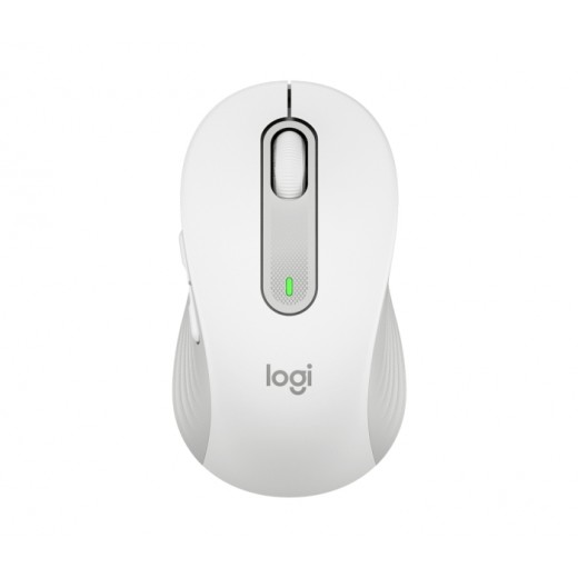 Logitech Signature M650 L Raton Inalambrico USB 2000dpi - 5 Botones - Uso Diestro - Color Blanco crudo