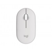 Logitech Pebble Mouse 2 M350s Raton Inalambrico USB 1000dpi - Multidispositivo - Uso Ambidiestro - Color Blanco