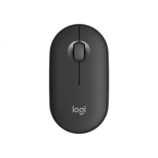 Logitech Pebble Mouse 2 M350s Raton Inalambrico USB 1000dpi - Multidispositivo - Uso Ambidiestro - Color Grafito