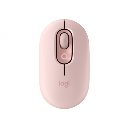 Logitech POP Mouse Raton Inalambrico 1000dpi - 4 botones - Multidispositivo - Color Rosado