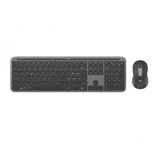 Logitech MK950 Pack Inalambrico USB Teclado Multimedia + Raton 1000dpi - Botones Easy-Switch - Color Grafito