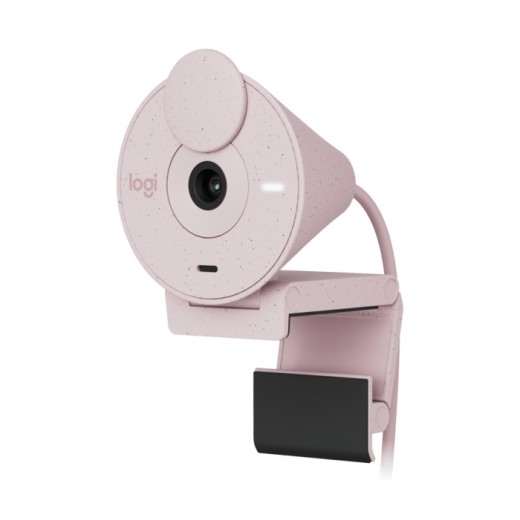 Logitech Brio 300 Webcam Full HD - 2 Megapixeles - Campo Visual 70Âº - Color Rosado