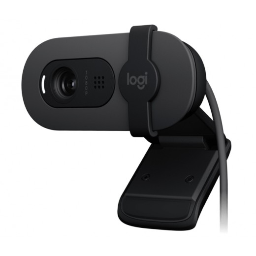 Logitech Brio 100 Webcam Full HD - 2 Megapixeles - Antirreflectante - Color Grafito