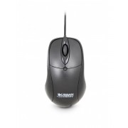 Urban Factory Raton con Cable USB - 800dpi - Uso Ambidiestro - Color Negro