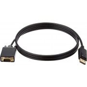 Urban Factory Adaptador DP Macho a VGA - Color Negro