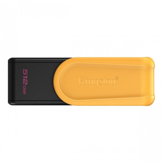 Kingston DataTraveler Exodia Memoria USB 512GB - USB 3.2 Gen 1 - Tapa Giratoria - Color Amarillo